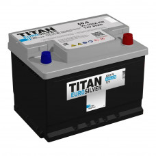 Аккумулятор TITAN EUROSILVER 6CT-60.0 VL низкая