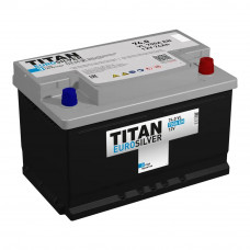 Аккумулятор TITAN EUROSILVER 6CT-74.0 VL низкая