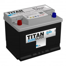 Аккумулятор TITAN EUROSILVER 6CT-61.1 VL пр