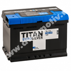Аккумулятор Titan Eurosilver (DIN L3) 76 пр.
