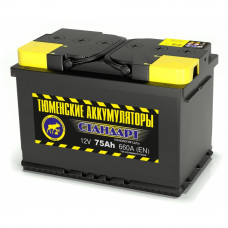 Аккумулятор Tyumen Battery Standard (DIN L3) 75 пр.