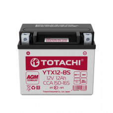TOTACHI MOTO 12 а/ч YTX12-BS R AGM TOTACHI MOTO 12 а/ч YTX12-BS R AGM