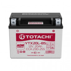 TOTACHI MOTO 20 а/ч YTX20L-BS L TOTACHI MOTO 20 а/ч YTX20L-BS L